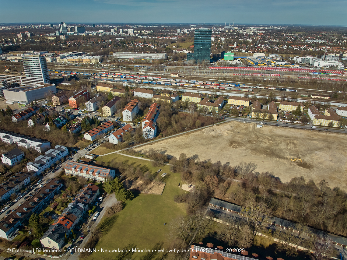 20.02.2023 - Copterfotos und Luftbilder von Berg am Laim